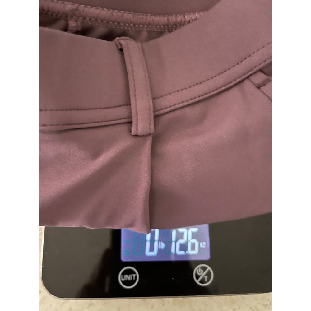 Halara High Waisted Wide Leg Dress Pants Plum Purple Size L Regular NWT - Picture 9 of 9